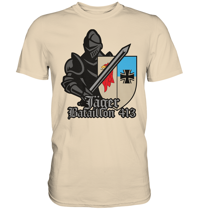 "JgBtl 413 - Ritter" - Premium Shirt