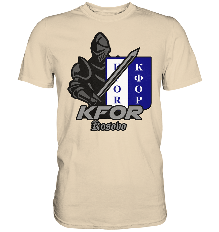 "KFOR Kosovo - Ritter" - Premium Shirt