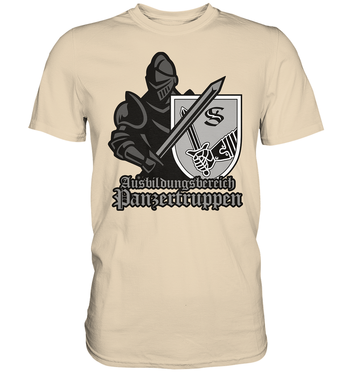"Ausbildungsbereich Panzertruppen- Ritter" - Premium Shirt