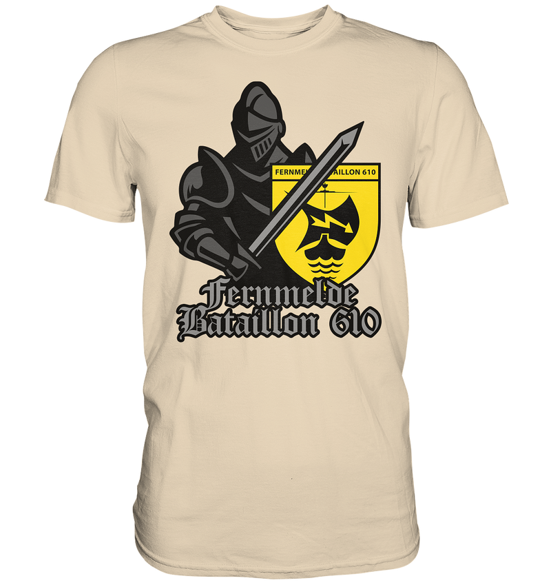 "Fernmeldebataillon 610 - Ritter" - Premium Shirt