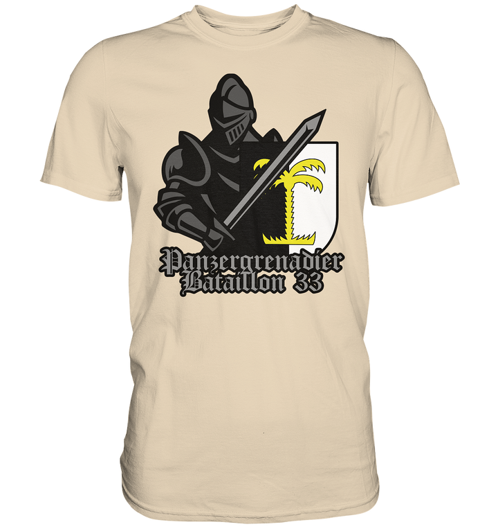 "PzGrenBtl 33 - Ritter" - Premium Shirt