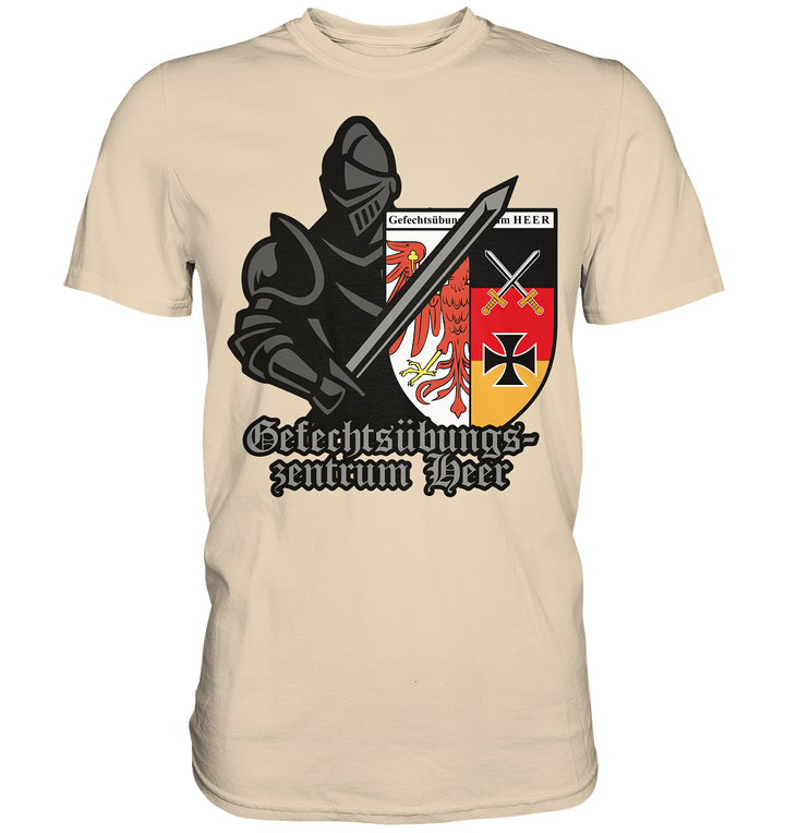 "Gefechtsübungszentrum Heer - Ritter" - Premium Shirt
