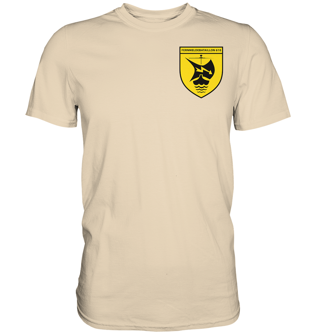 "Fernmeldebataillon 610" - Premium Shirt