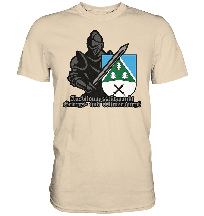 "AusbStpGeb/WiKpf - Ritter" - Premium Shirt