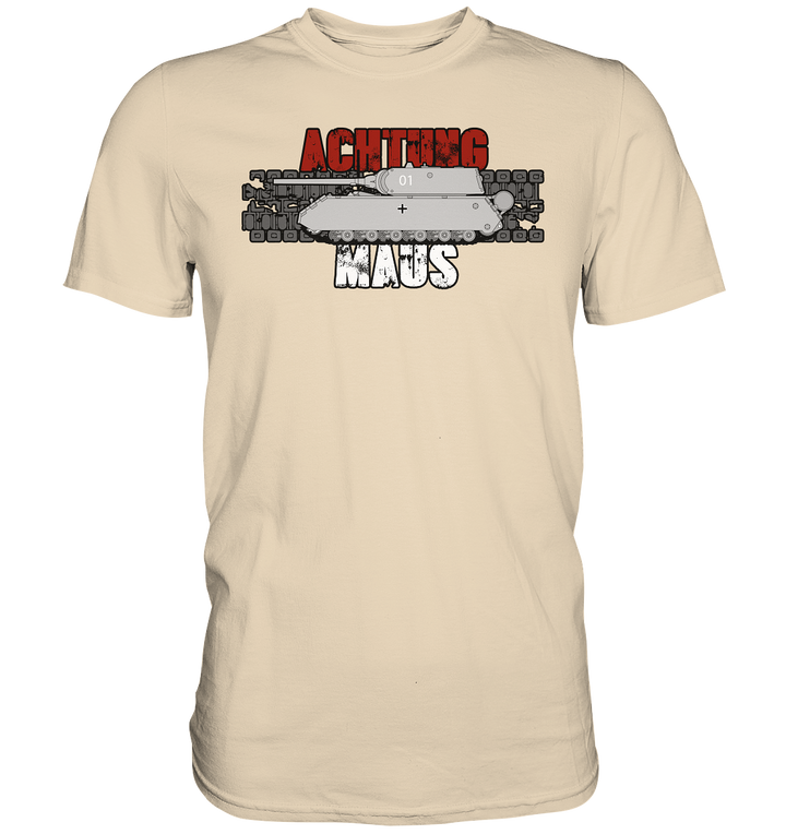 "Achtung Maus" - Premium Shirt