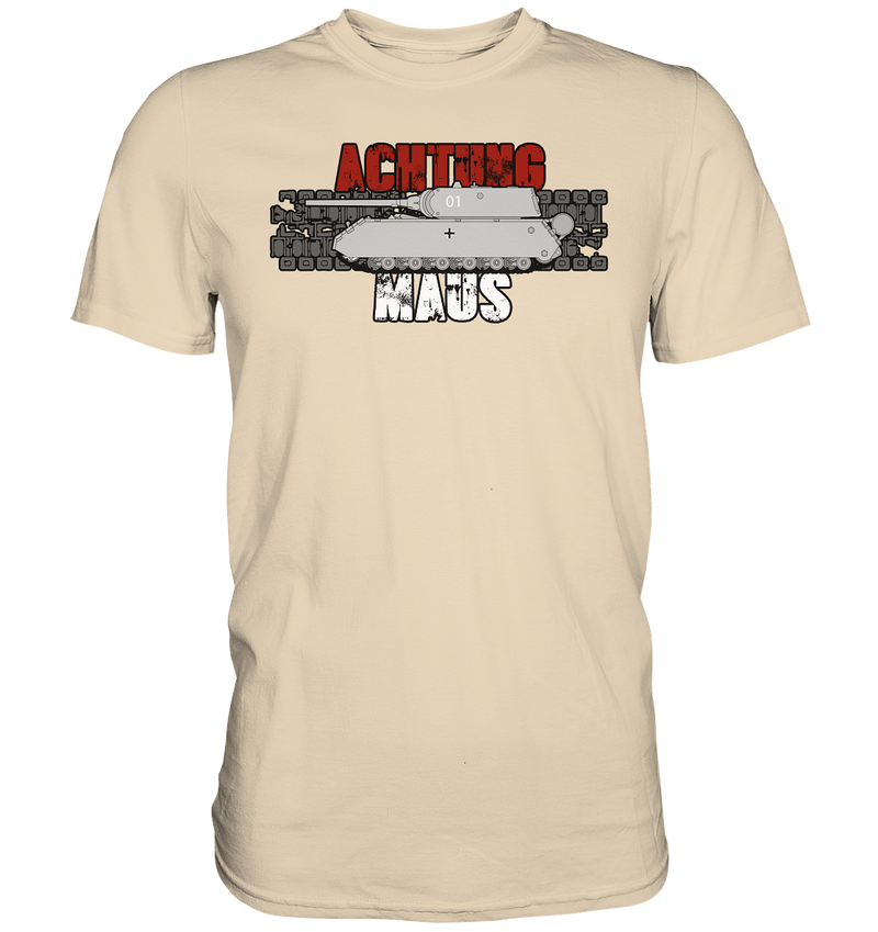 "Achtung Maus" - Premium Shirt