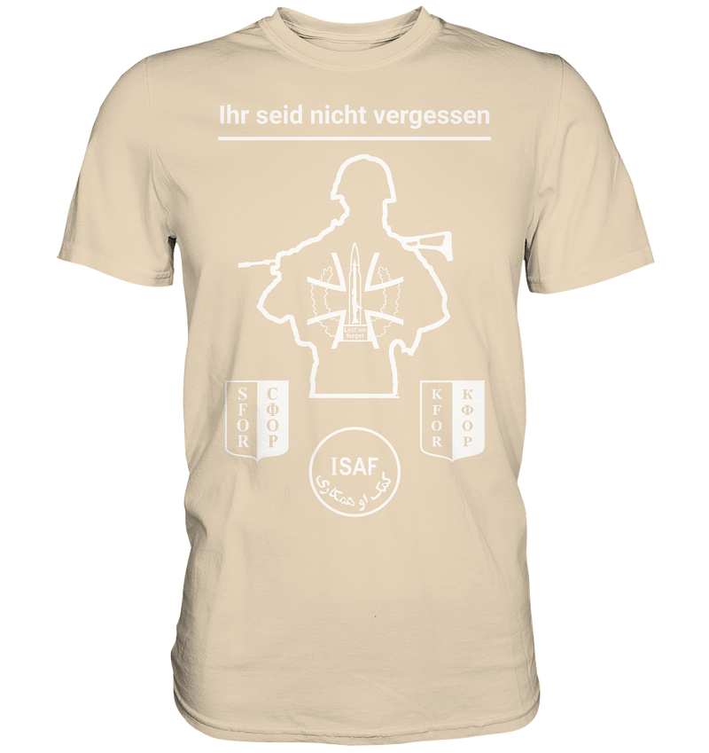 "Gedenken WDD" - Premium Shirt