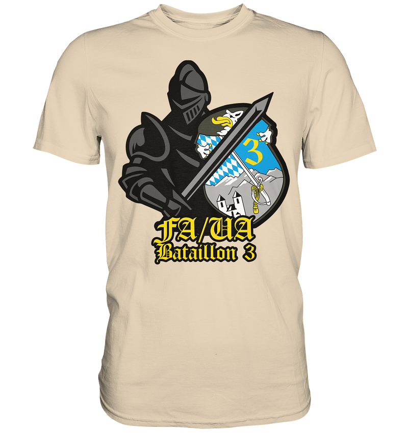 "FA/UA Btl 3 - Ritter" - Premium Shirt