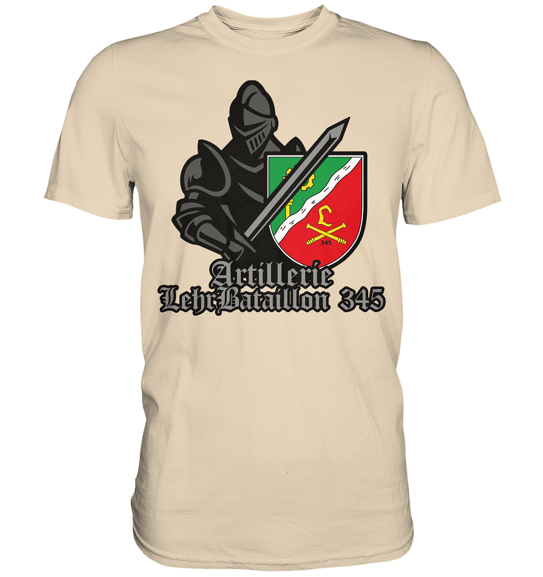 "ArtLehrBtl 345 - Ritter" - Premium Shirt