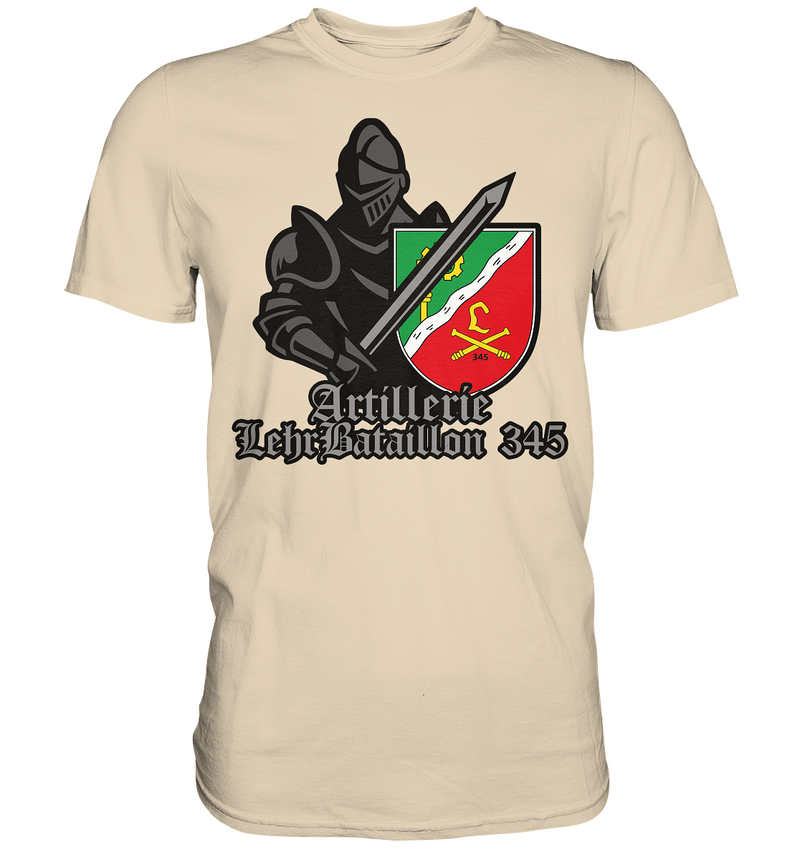 "ArtLehrBtl 345 - Ritter" - Premium Shirt