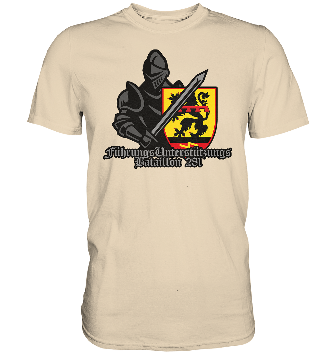 "Führungsunterstützungsbataillon 281 - Ritter" - Premium Shirt