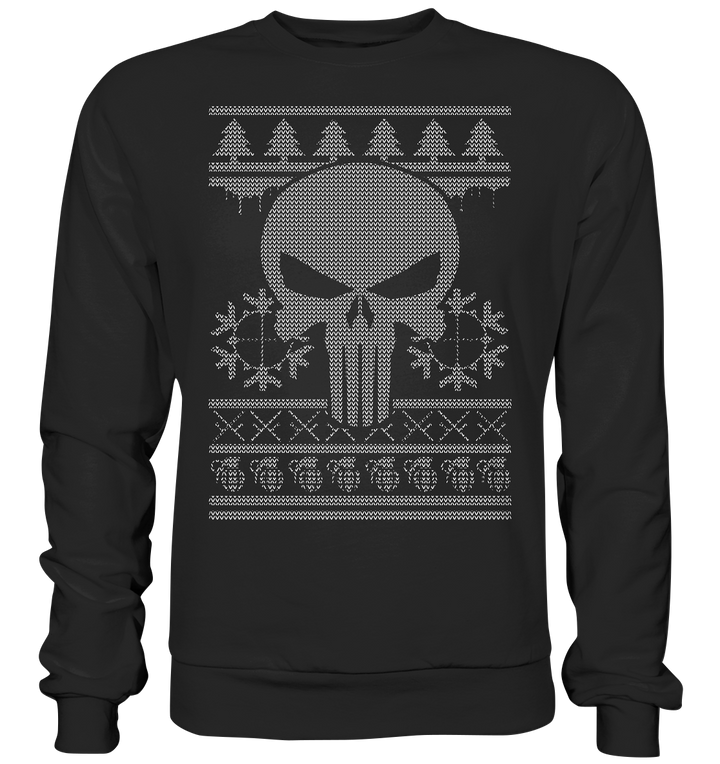 "Christmas Skull" - Premium Sweatshirt
