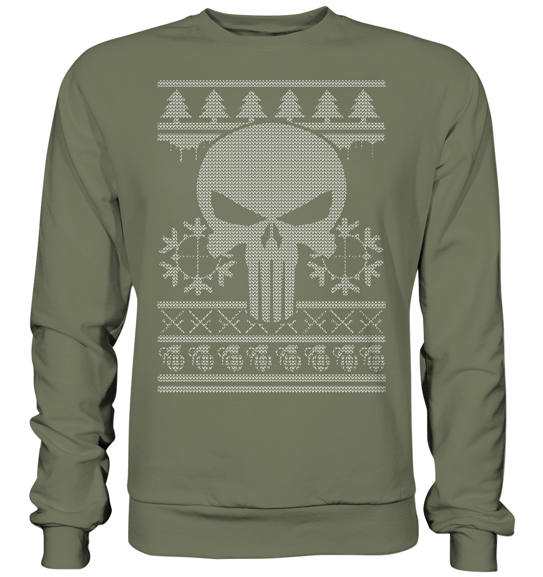 "Christmas Skull" - Premium Sweatshirt