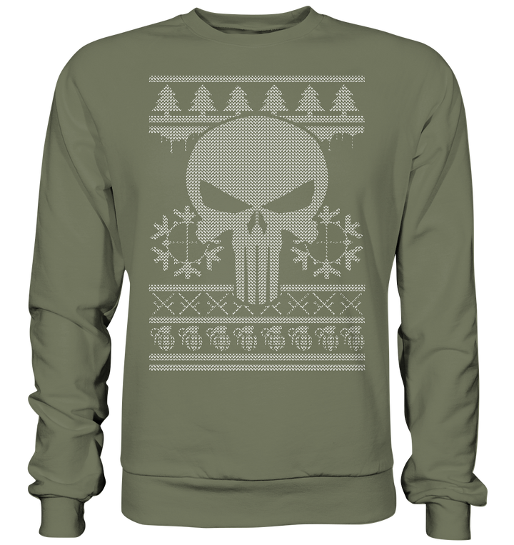 "Christmas Skull" - Premium Sweatshirt