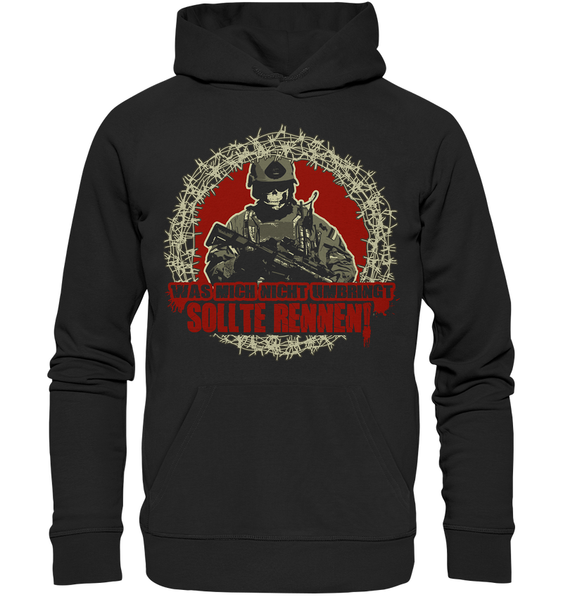 Was mich nicht umbringt - Premium Unisex Hoodie