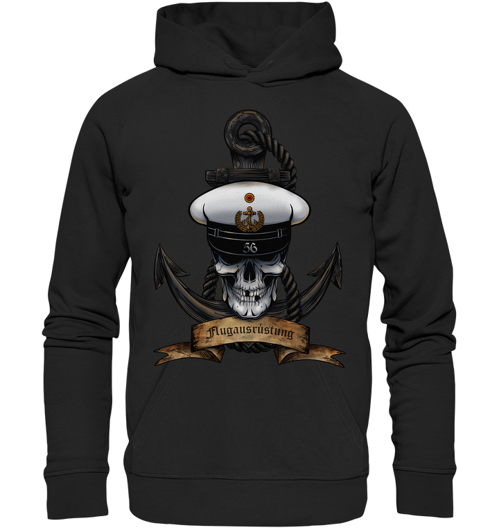 "Marine 56 - Flugausrüstung" - Premium Unisex Hoodie