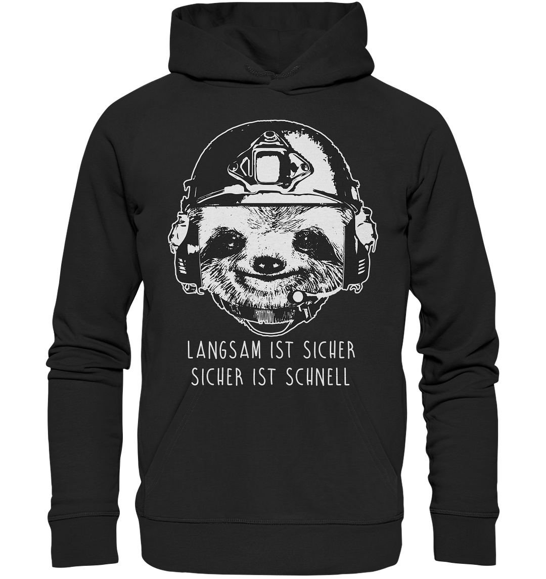 "Sicher ist Schnell" - Premium Unisex Hoodie