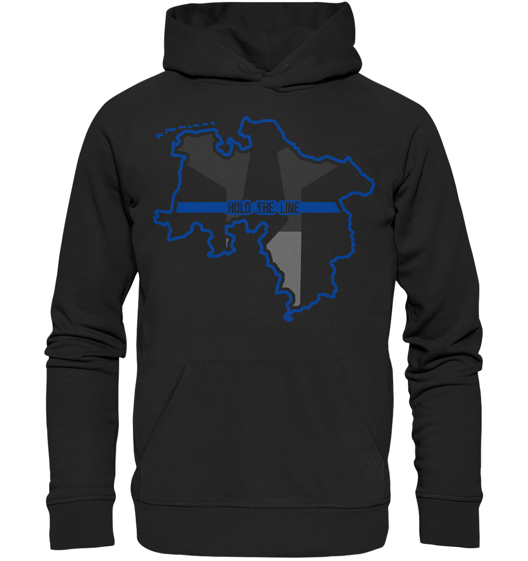 "Hold The Line - Niedersachsen" - Premium Unisex Hoodie