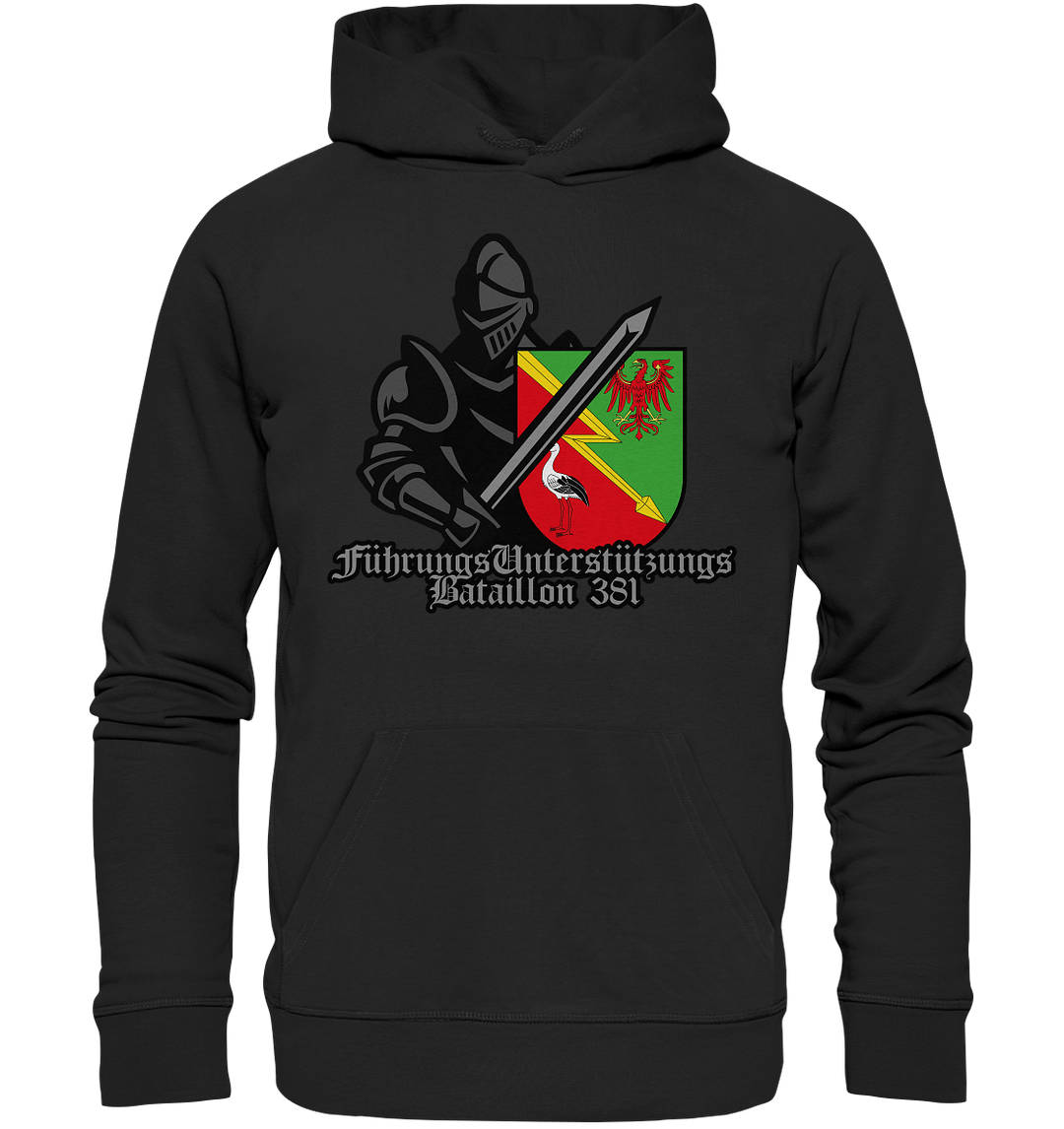 "Führungsunterstützungsbataillon 381 - Ritter" - Premium Unisex Hoodie