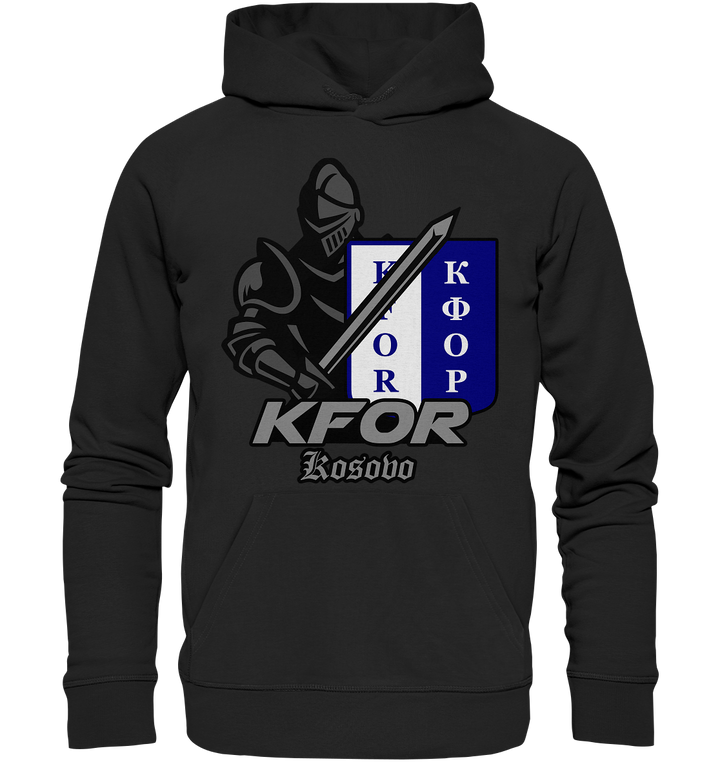 "KFOR Kosovo - Ritter" - Premium Unisex Hoodie