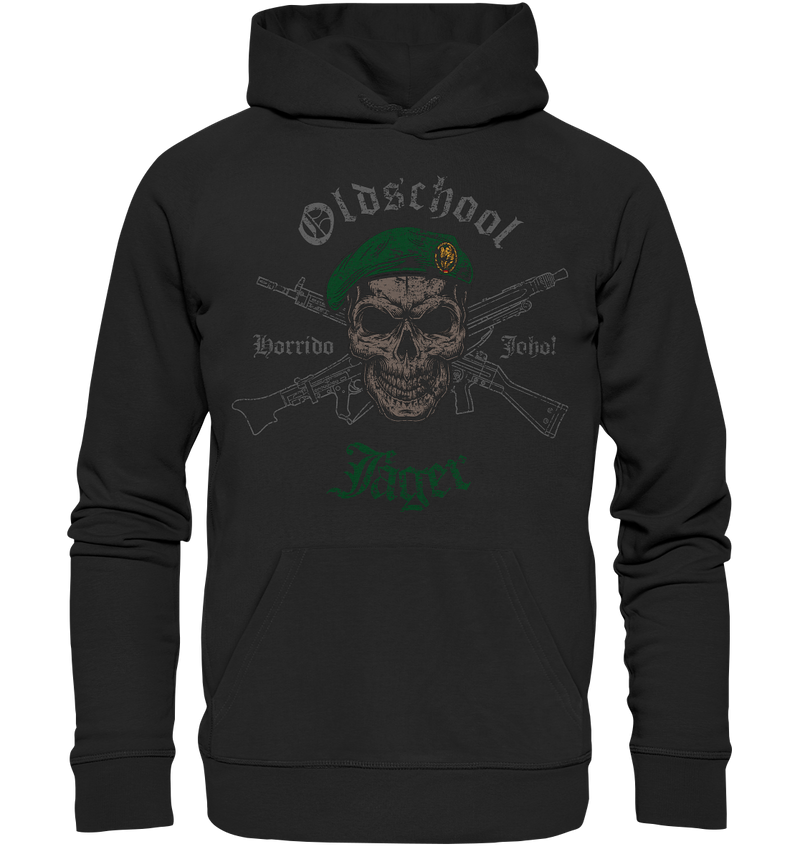 "Oldschool Jäger" - Premium Unisex Hoodie