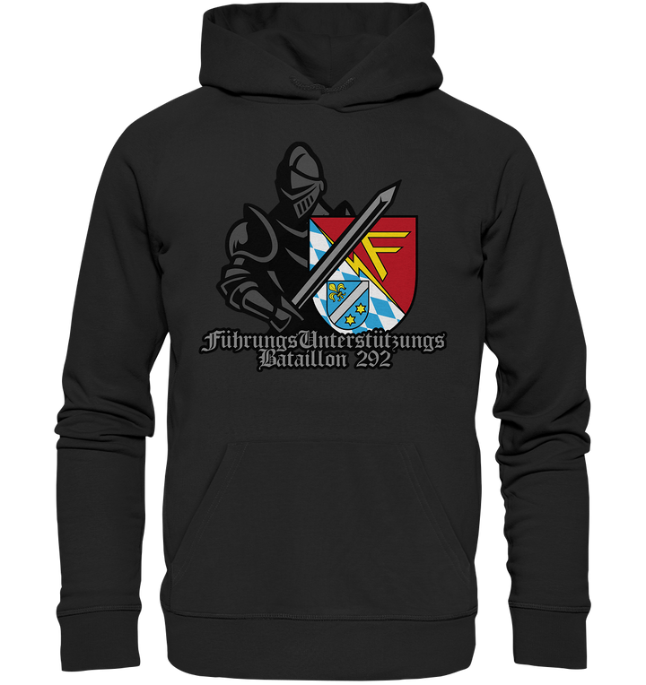 "Führungsunterstützungsbataillon 292 - Ritter" - Premium Unisex Hoodie