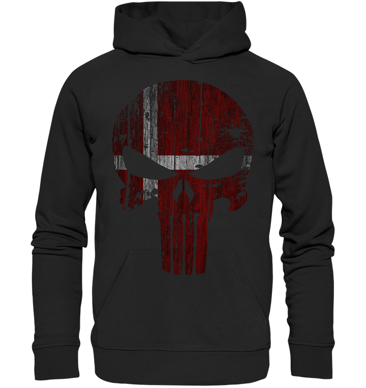 "Denmark Skull" - Premium Unisex Hoodie