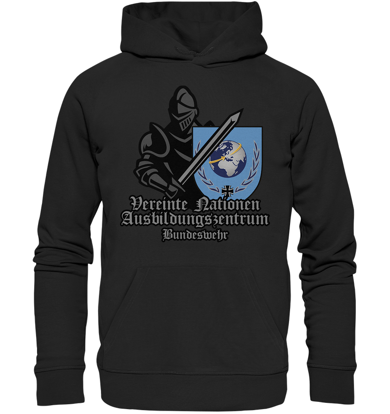 "Vereinte Nationen Ausbildungszentrum Bundeswehr - Ritter" - Premium Unisex Hoodie
