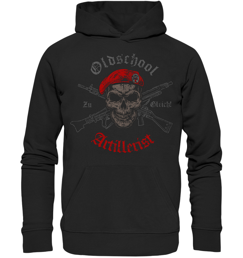 "Oldschool Artillerist" - Premium Unisex Hoodie