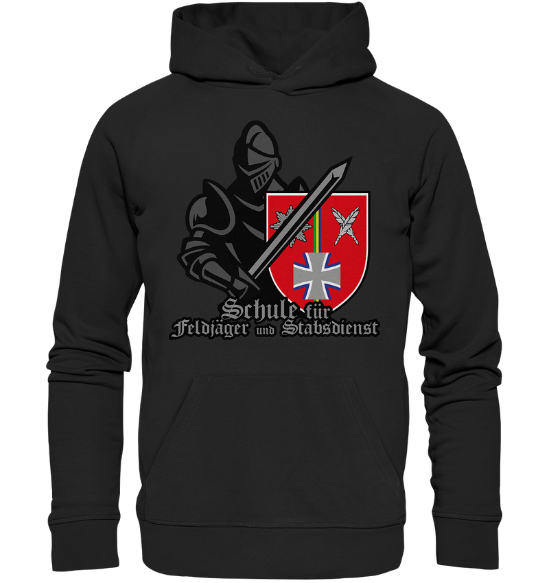 "Schule für Feldjäger und Stabsdienst - Ritter" - Premium Unisex Hoodie