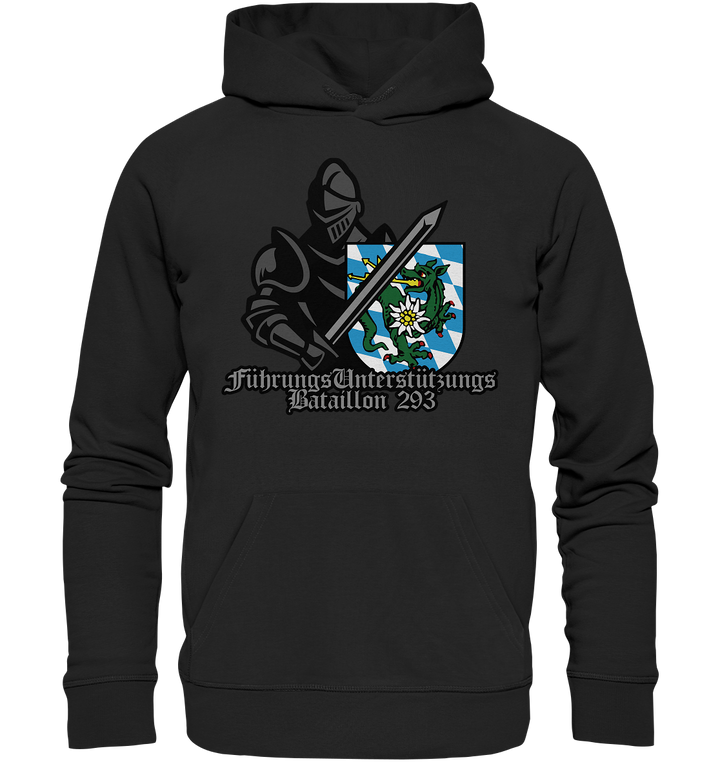 "Führungsunterstützungsbataillon 293 - Ritter"  - Premium Unisex Hoodie