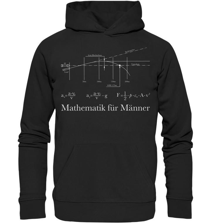 Mathematik für Männer - Premium Unisex Hoodie