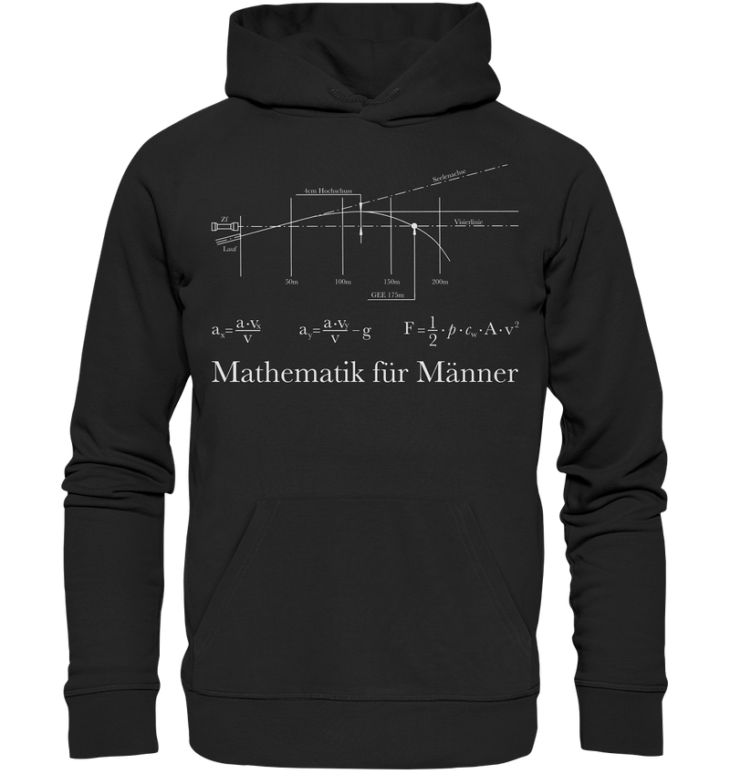 Mathematik für Männer - Premium Unisex Hoodie