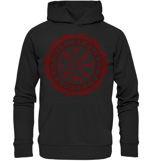 "Nordischer Kompass Vegvisir" - Premium Unisex Hoodie