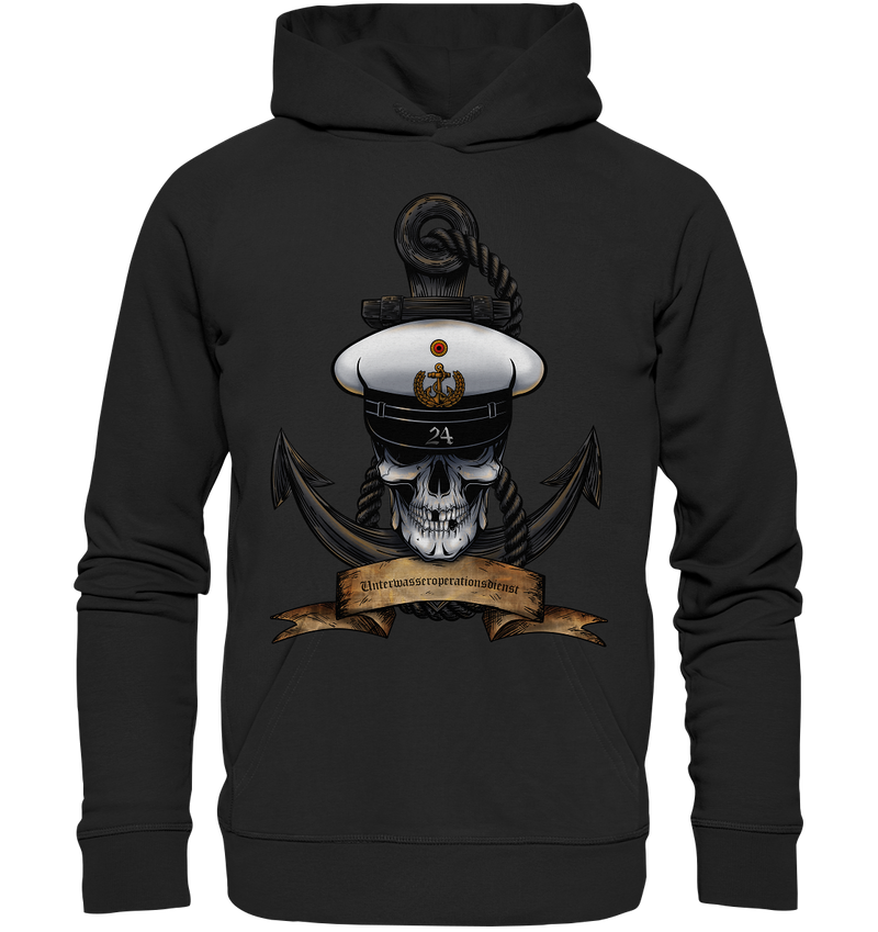 "Marine 24 - Unterwasseroperationsdienst" - Premium Unisex Hoodie
