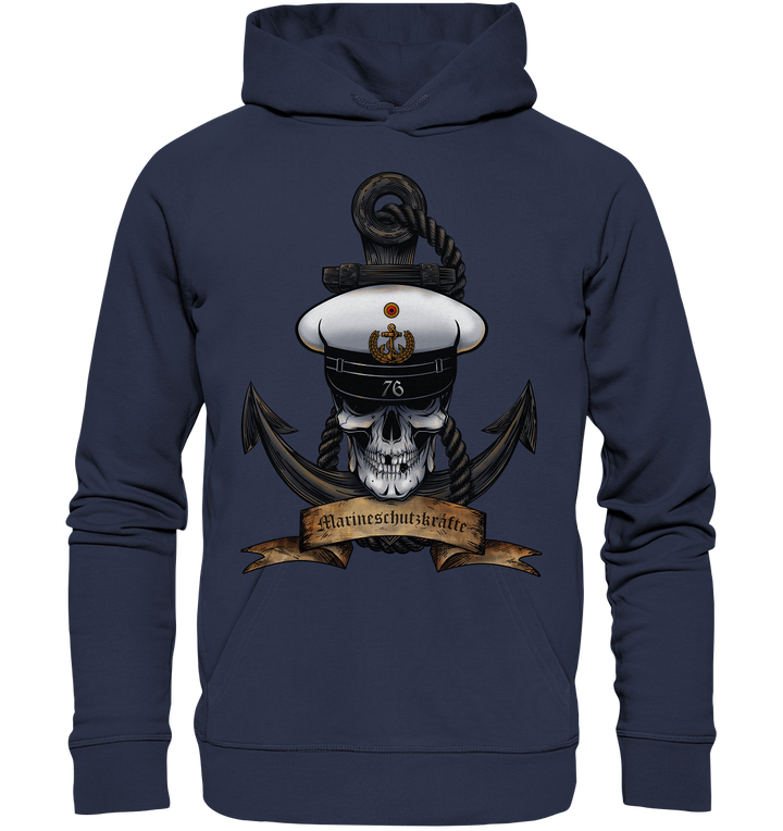 "Marine 76 - Marineschutzkräfte" - Premium Unisex Hoodie