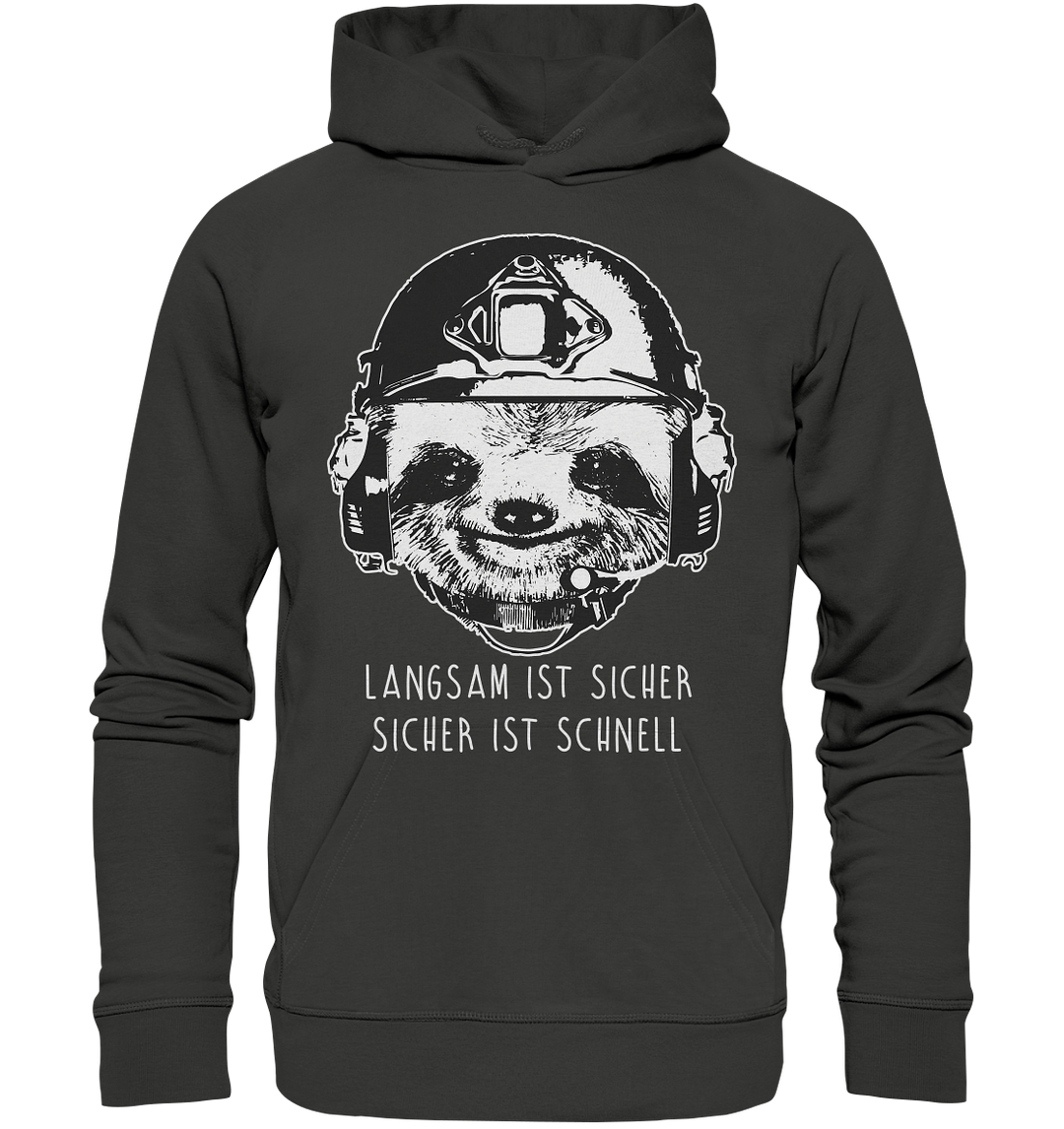 "Sicher ist Schnell" - Premium Unisex Hoodie