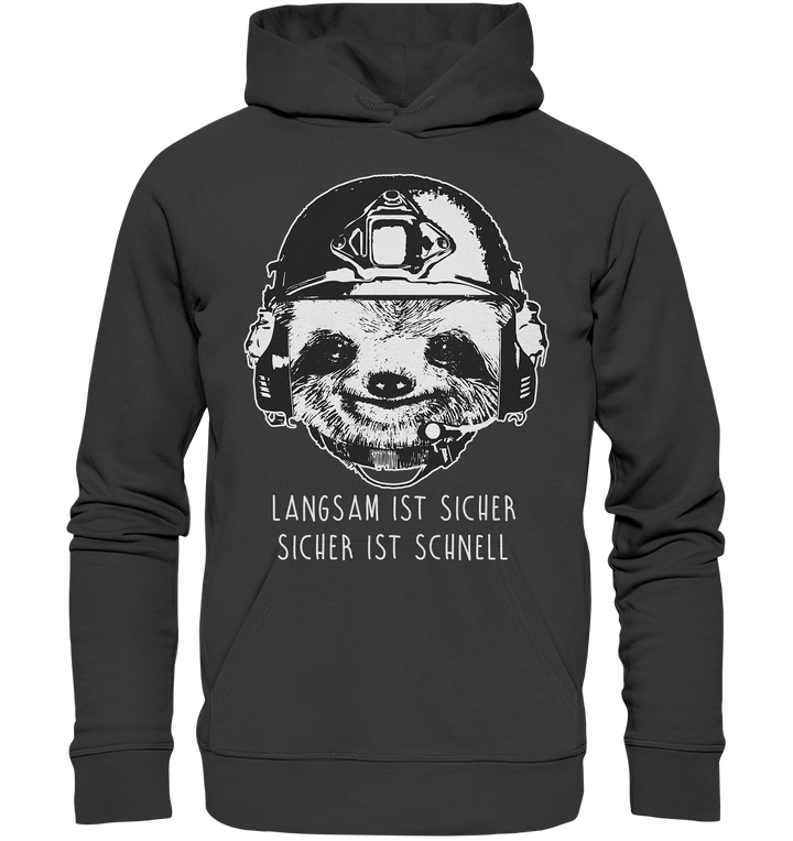 "Sicher ist Schnell" - Premium Unisex Hoodie