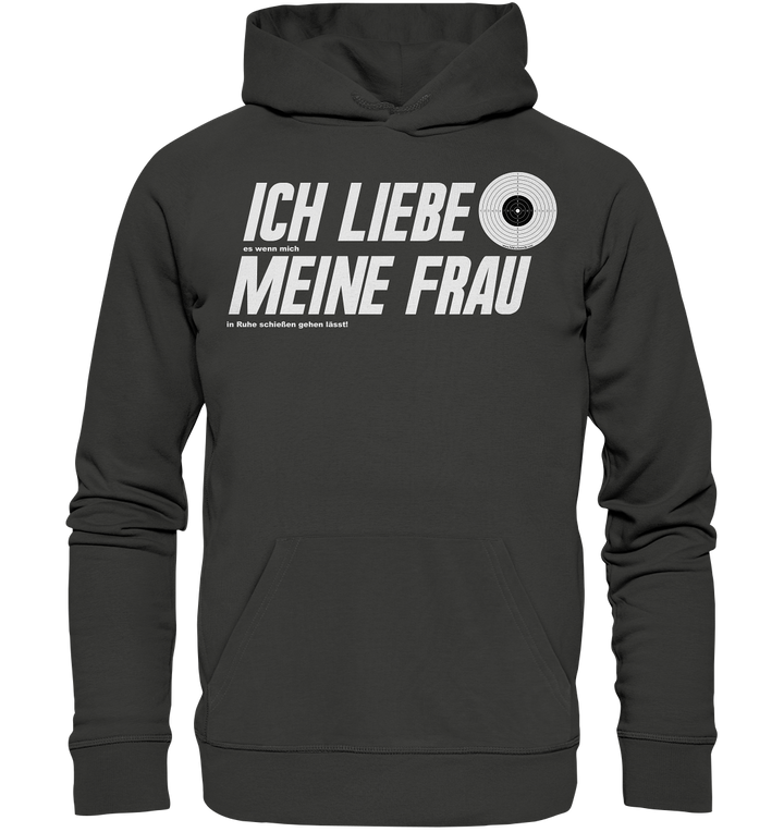 "Ich liebe meine Frau"  - Premium Unisex Hoodie