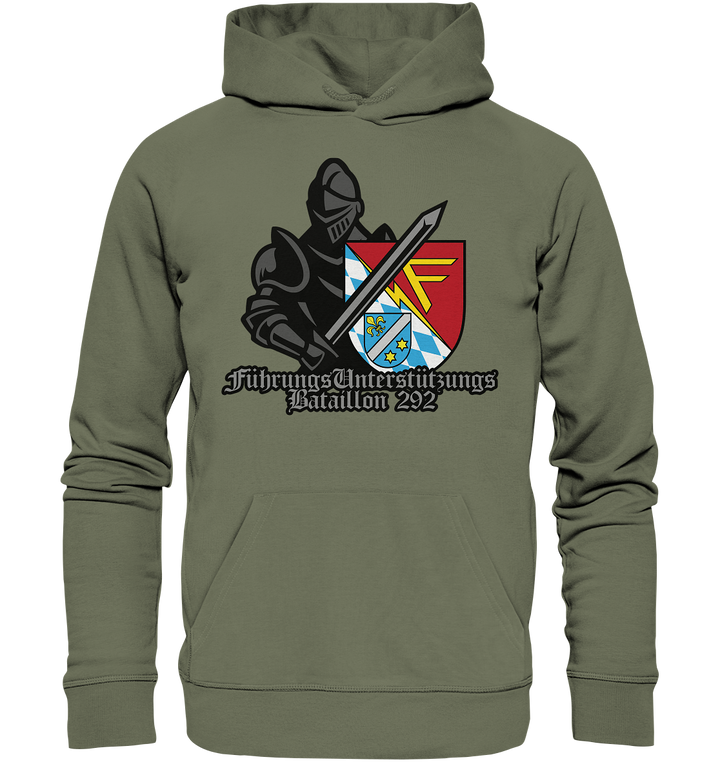 "Führungsunterstützungsbataillon 292 - Ritter" - Premium Unisex Hoodie