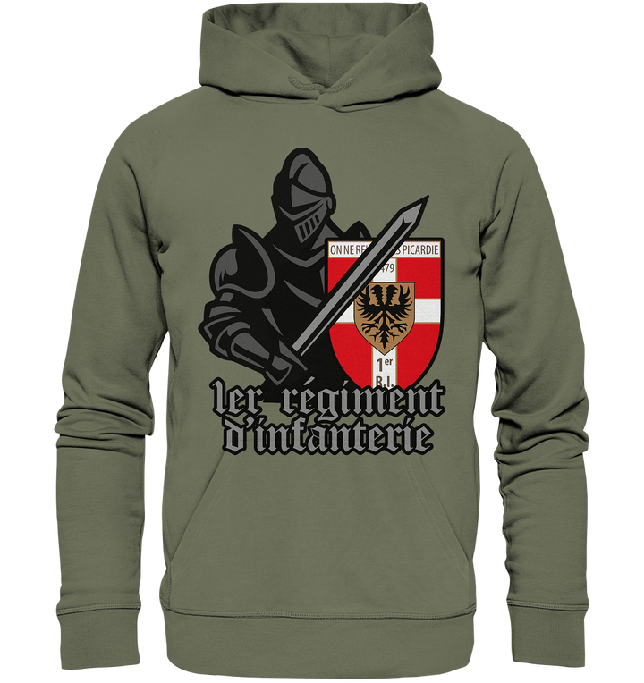 "1er Régiment d’Infanterie - Ritter" - Premium Unisex Hoodie
