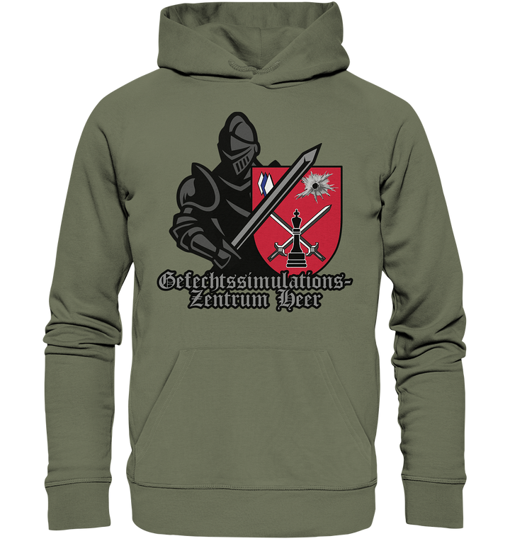 "Gefechtssimulationszentrum Heer - Ritter" - Premium Unisex Hoodie