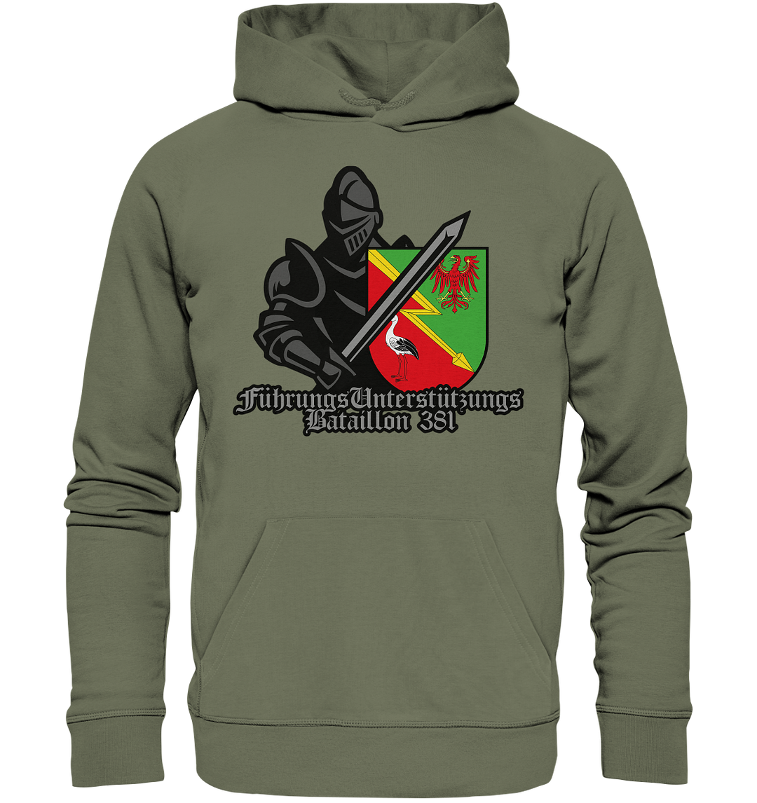 "Führungsunterstützungsbataillon 381 - Ritter" - Premium Unisex Hoodie