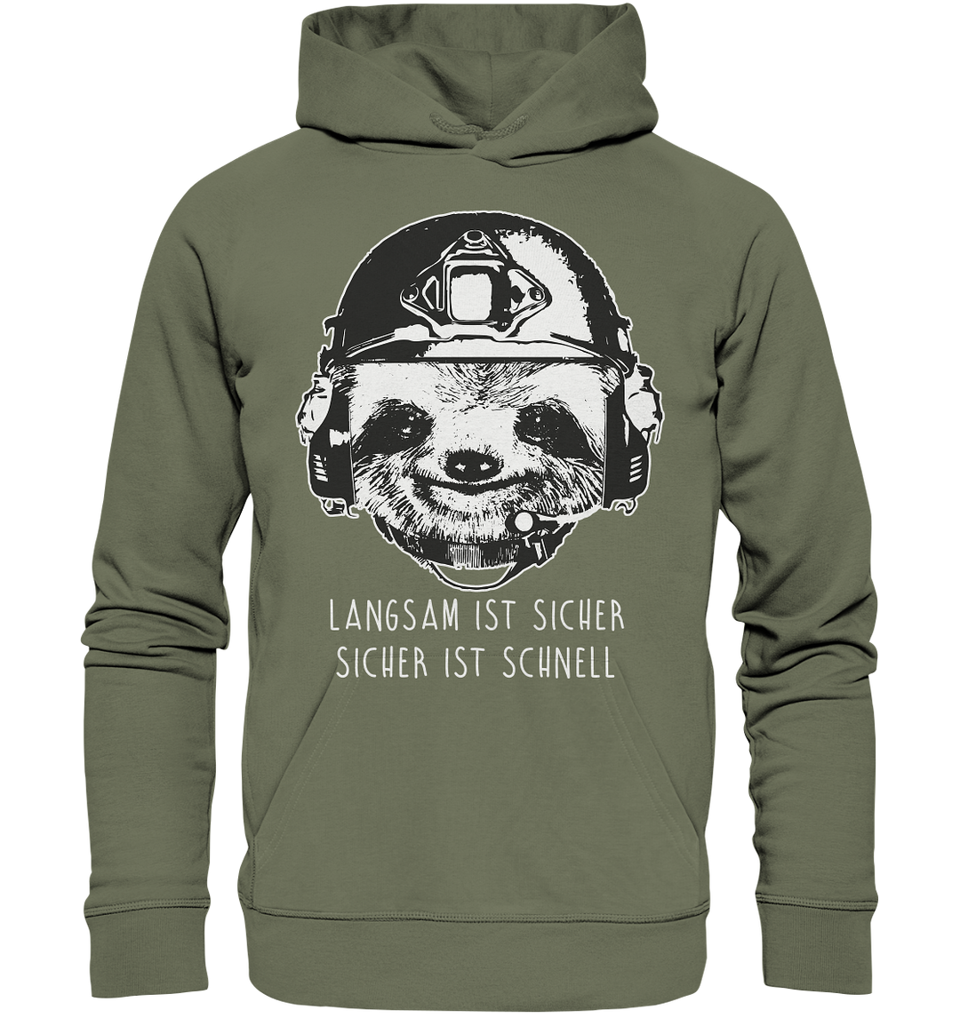 "Sicher ist Schnell" - Premium Unisex Hoodie