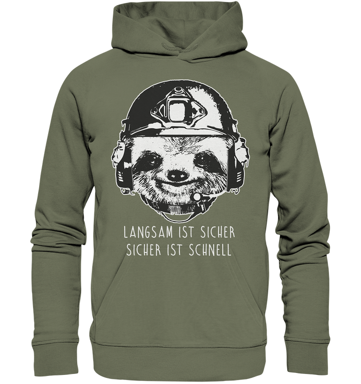 "Sicher ist Schnell" - Premium Unisex Hoodie