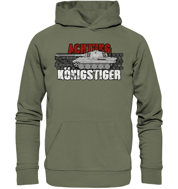 "Achtung Königstiger" - Premium Unisex Hoodie