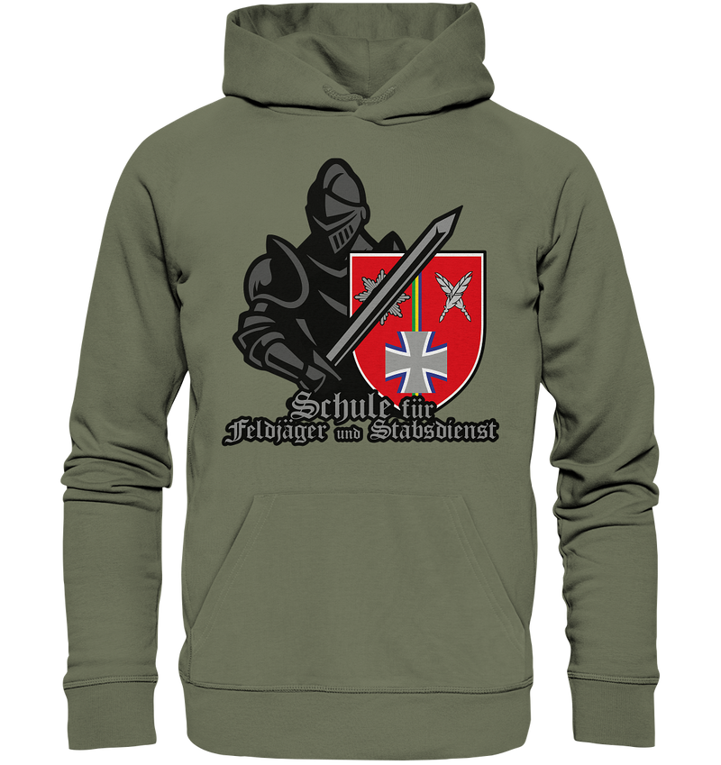 "Schule für Feldjäger und Stabsdienst - Ritter" - Premium Unisex Hoodie