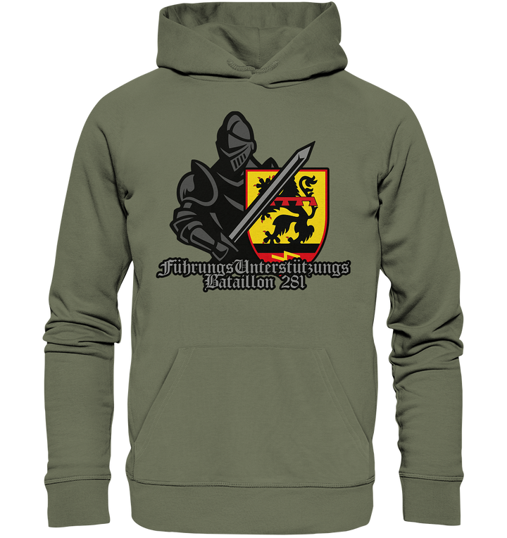 "Führungsunterstützungsbataillon 281 - Ritter" - Premium Unisex Hoodie