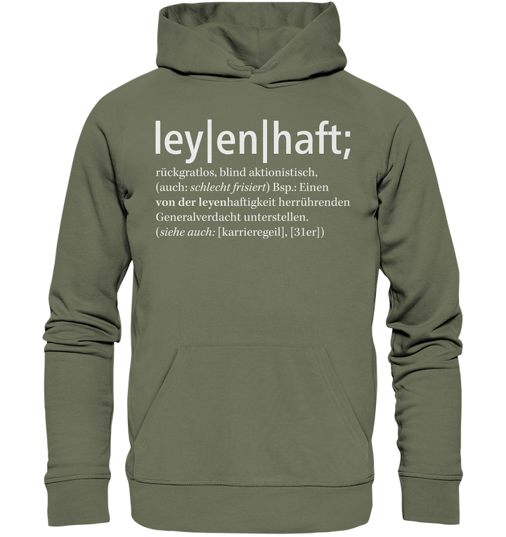 "Leyenhaft" - Premium Unisex Hoodie