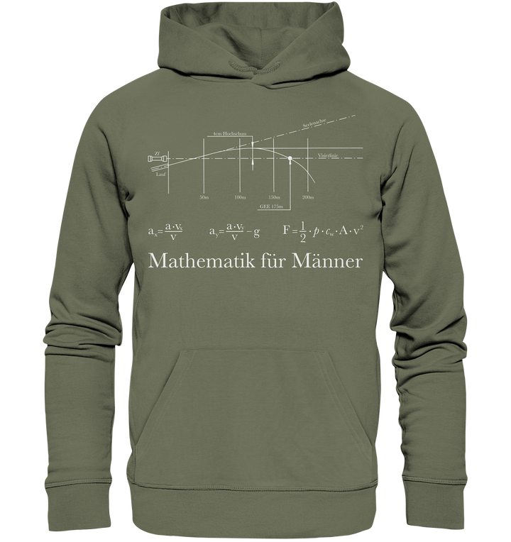Mathematik für Männer - Premium Unisex Hoodie
